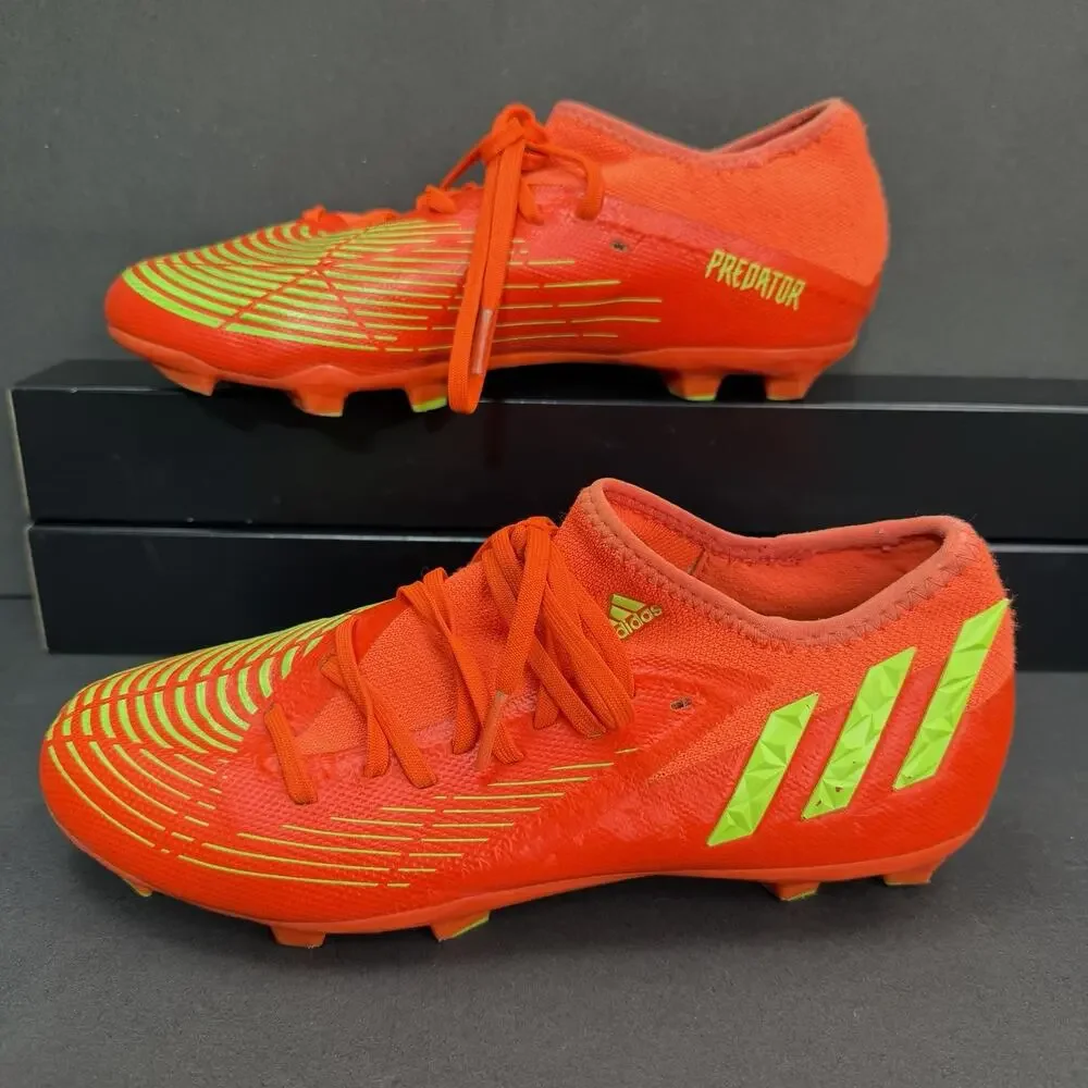 Adidas Predator Soccer Cleats Orange Mens Size 6.5